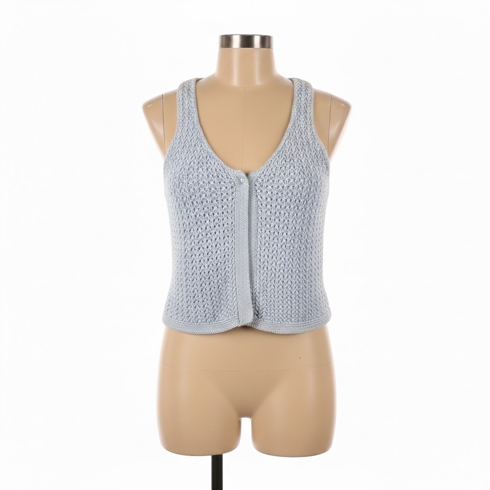 Hippie Rose Blue Knit Top